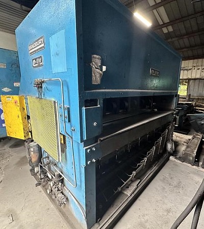 Bradbury, E-drive leveler, 72" x .250", 11 work rolls, L to R, 150 FPM - Image 1
