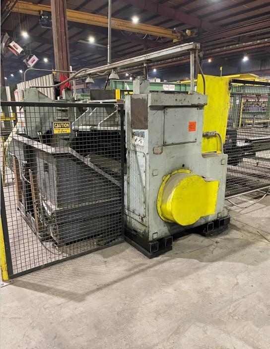 1/2" x 6' Wysong #650, mechanical shear, 10 hydraulic holddowns, 60 SPM, 1979 - Image 5