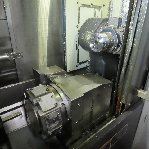 Mori Seiki #NT-1000/WZM, 5-Axis CNC mill turn, Chip Blaster, 20000 RPM, for parts, as is, 2010 - Image 9