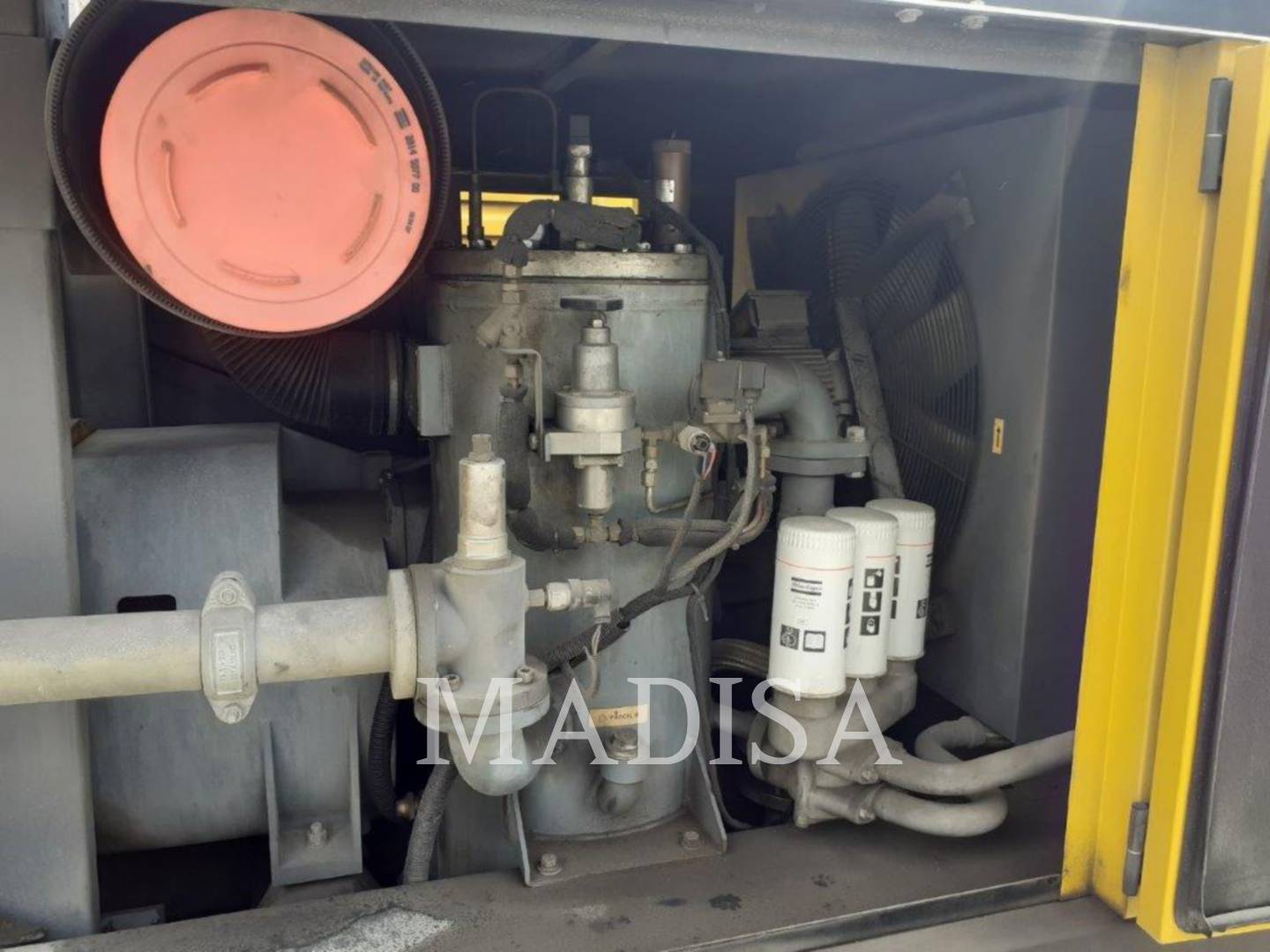 Atlas #XAMS 426E, compressed air, 9993 hours, S/N: WUX690058, 2014' - Image 7