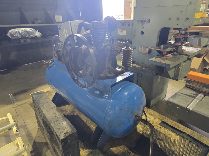 27.5 cfm, 175 psi, Omega Design #TK-75120-01, reciprocating air compressor, 7.5 HP - Image 3
