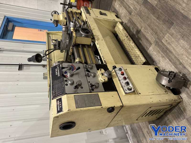 13" x 40" digital read out #330X1000, metal lathe, inch/metric threads, 3 HP, 3 & 4-jaw chucks - Image 7