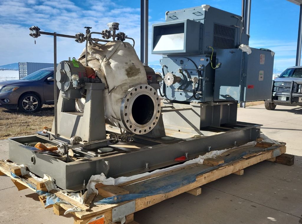5000 GPM @ 395' TDH, Flowserve #10LPN22, Centrifugal Pump, Horz., 1-Stage, 14" suction, 10" discharge, 700 - Image 7