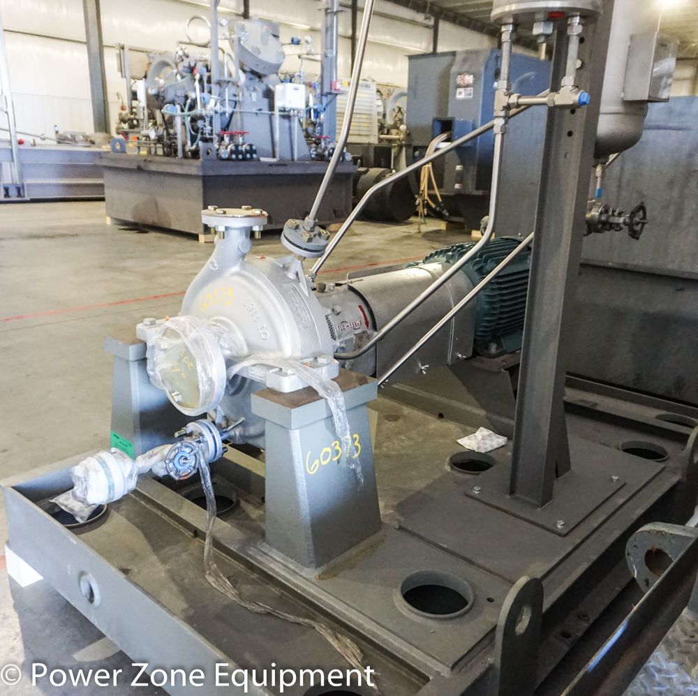 189 GPM @ 213' TDH, Flowserve #2HPX15A, Centrifugal Pump, Horz., 1-Stage, 14.13" imp., 4" suction, 2" - Image 6