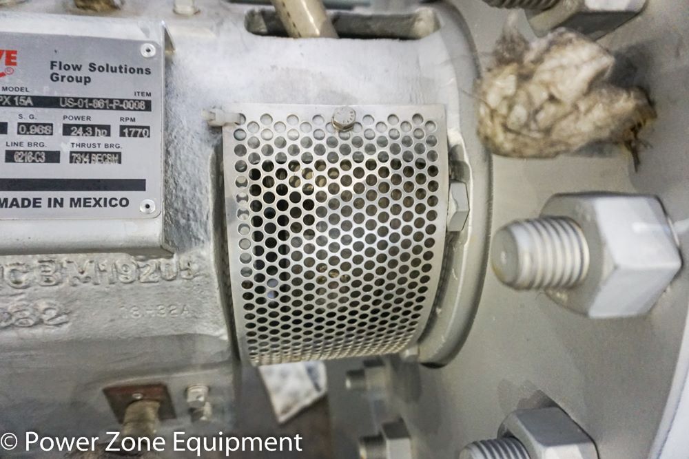 189 GPM @ 213' TDH, Flowserve #2HPX15A, Centrifugal Pump, Horz., 1-Stage, 14.13" imp., 4" suction, 2" - Image 7