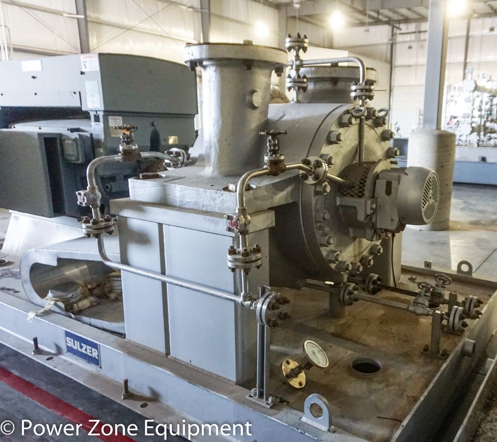 4117 GPM @ 608' TDH, Sulzer #10x12x27G, Centrifugal Pump, Horz., 1-Stage, 24.28" imp., 12" suction, 10" - Image 4