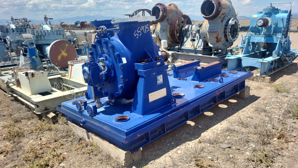 2700 GPM @ 177' TDH, Sulzer Bingham #8x12x23B-CDA, Centrifugal Pump, Horz., 1-Stage, 12" suction, 8" - Image 1