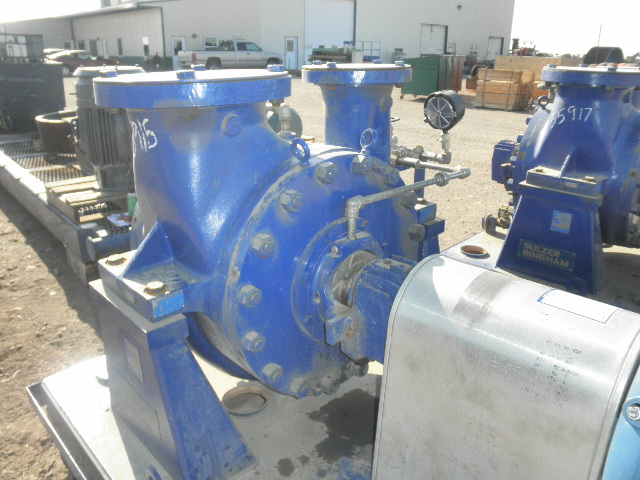 2700 GPM @ 177' TDH, Sulzer Bingham #8x12x23B-CDA, Centrifugal Pump, Horz., 1-Stage, 12" suction, 8" - Image 5