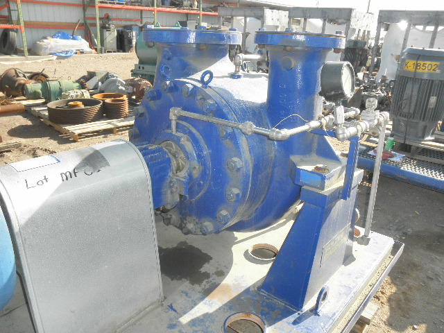 2700 GPM @ 177' TDH, Sulzer Bingham #8x12x23B-CDA, Centrifugal Pump, Horz., 1-Stage, 12" suction, 8" - Image 7