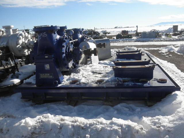 2700 GPM @ 177' TDH, Sulzer Bingham #8x12x23B-CDA, Centrifugal Pump, Horz., 1-Stage, 12" suction, 8" - Image 10