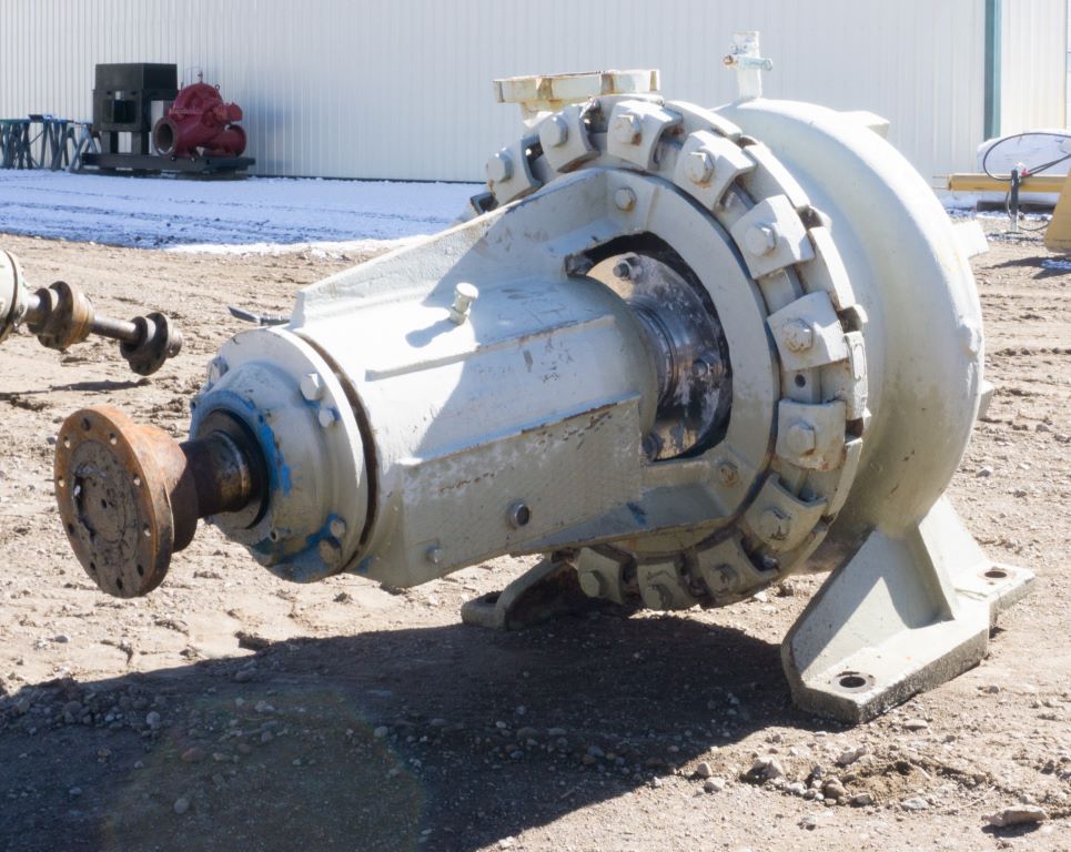 1800 GPM @ 167' TDH, Allis-Chalmers #6x8x21, Centrifugal Pump, Horz., 1-Stage, 8" suction, 6" discharge, 1170 - Image 1