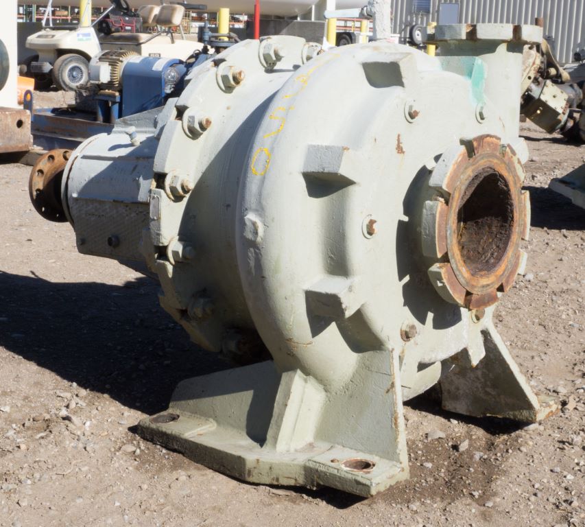 1800 GPM @ 167' TDH, Allis-Chalmers #6x8x21, Centrifugal Pump, Horz., 1-Stage, 8" suction, 6" discharge, 1170 - Image 3