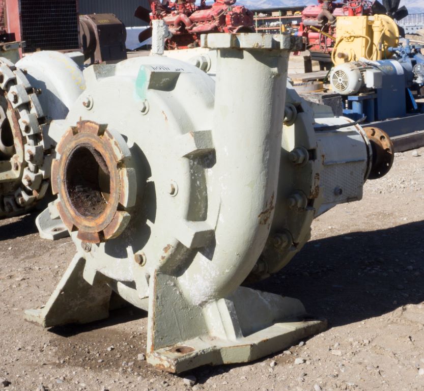 1800 GPM @ 167' TDH, Allis-Chalmers #6x8x21, Centrifugal Pump, Horz., 1-Stage, 8" suction, 6" discharge, 1170 - Image 4