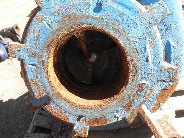 400 GPM, Allis-Chalmers #PWO-F8-B1, Centrifugal Pump, Horz., 1-Stage, 14" imp., 8" suction, 4" discharge - Image 6
