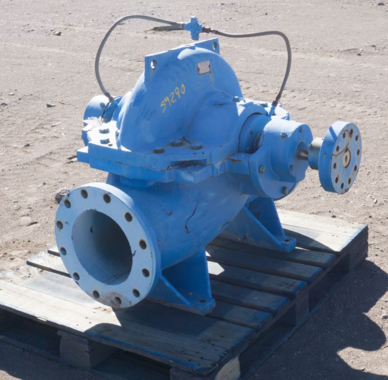 2500 GPM @ 165' TDH, Ansiflo #Slow200-410B, Centrifugal Pump, Horz., 1-Stage, 10" suction, 8" discharge - Image 3