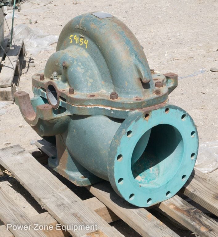 1600 GPM @ 62' TDH, Crane #Deming-5064-10x8, Centrifugal Pump Bare Case, Horz., 1-Stage, 13.63" imp., 10" - Image 1