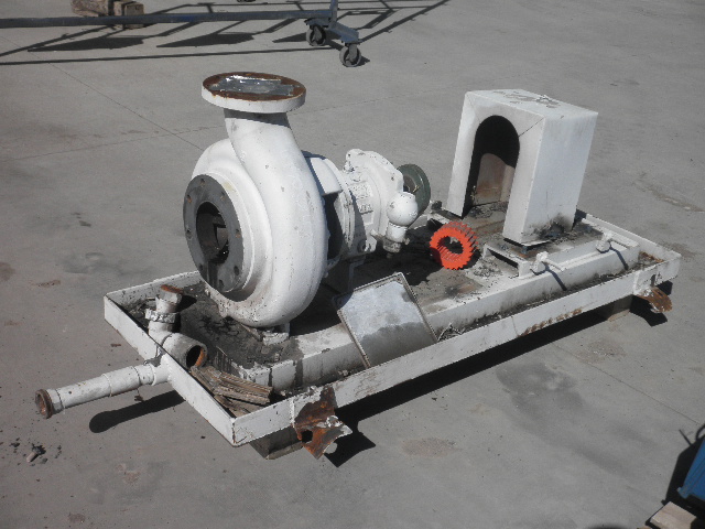 1100 GPM @ 156' TDH, Goulds #4x6-13, Centrifugal Pump, Horz., 1-Stage, 6" suction, 4" discharge, 1780 RPM - Image 1