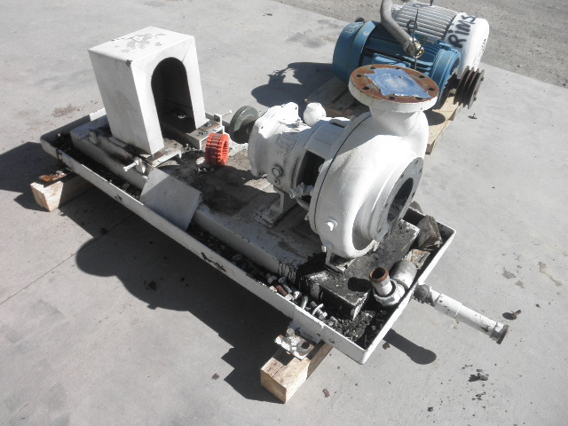 1100 GPM @ 156' TDH, Goulds #4x6-13, Centrifugal Pump, Horz., 1-Stage, 6" suction, 4" discharge, 1780 RPM - Image 6