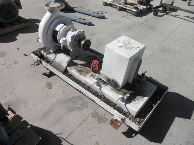 1100 GPM @ 156' TDH, Goulds #4x6-13, Centrifugal Pump, Horz., 1-Stage, 6" suction, 4" discharge, 1780 RPM - Image 8