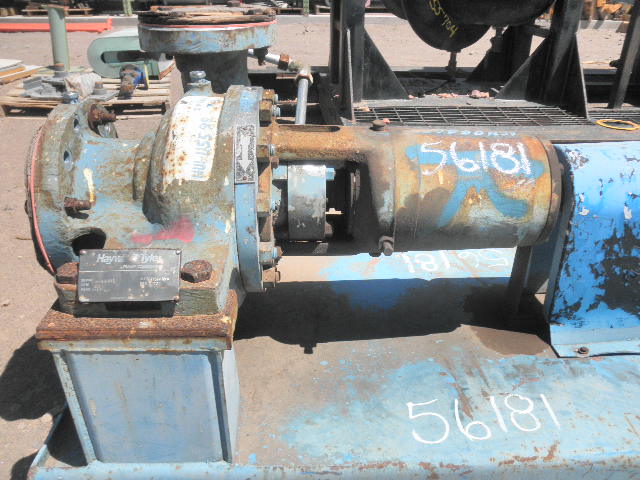 330 GPM @ 67' TDH, Hayward-Tyler #4x6x10H, Centrifugal Pump, Horz., 1-Stage, 6" suction, 4" discharge, 1775 - Image 5