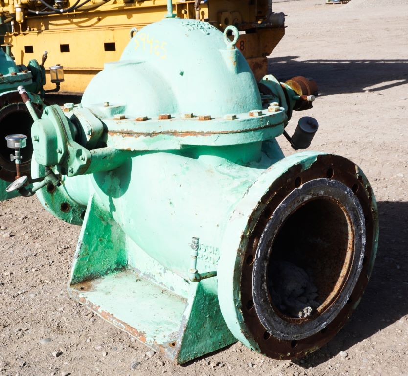 2500 GPM @ 180' TDH, Ingersoll-Rand #12x10x11-BTS, Centrifugal Pump, Horz., 1-Stage, 12" suction, 10" - Image 5