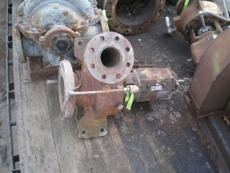 1000 GPM @ 320' TDH, Ingersoll-Rand #4x10A, Centrifugal Pump, Horz., 1-Stage, 9.85" imp., 6" suction, 4" - Image 1