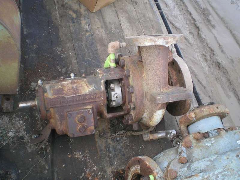 1000 GPM @ 320' TDH, Ingersoll-Rand #4x10A, Centrifugal Pump, Horz., 1-Stage, 9.85" imp., 6" suction, 4" - Image 3