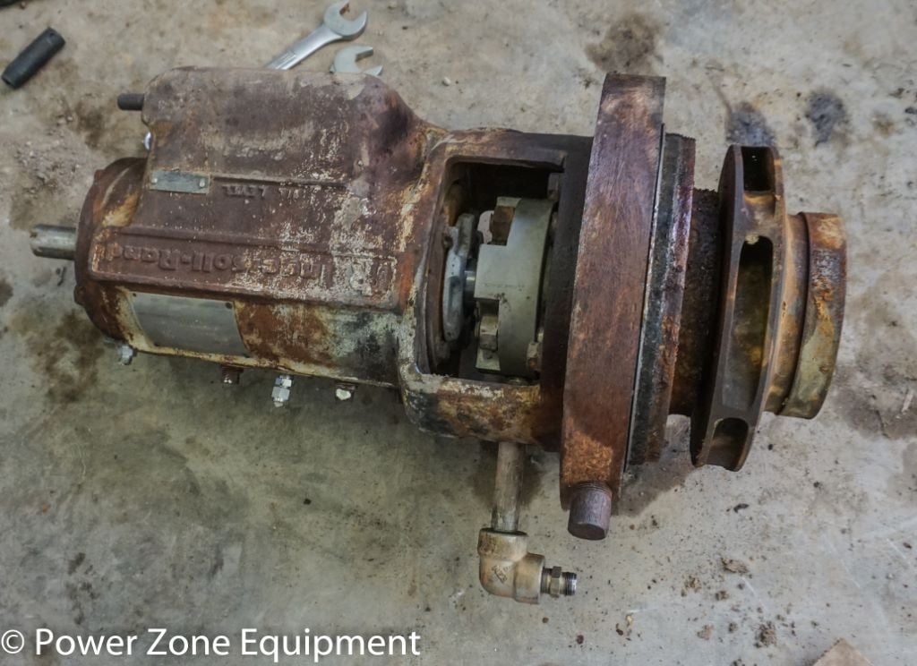 1000 GPM @ 320' TDH, Ingersoll-Rand #4x10A, Centrifugal Pump, Horz., 1-Stage, 9.85" imp., 6" suction, 4" - Image 6