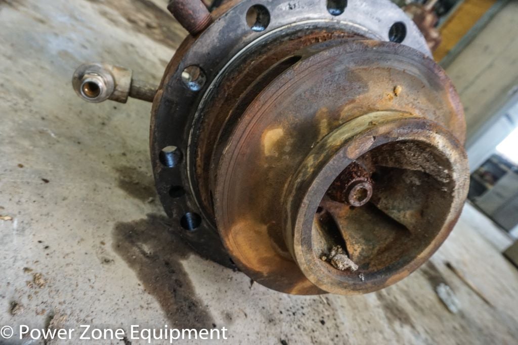 1000 GPM @ 320' TDH, Ingersoll-Rand #4x10A, Centrifugal Pump, Horz., 1-Stage, 9.85" imp., 6" suction, 4" - Image 7