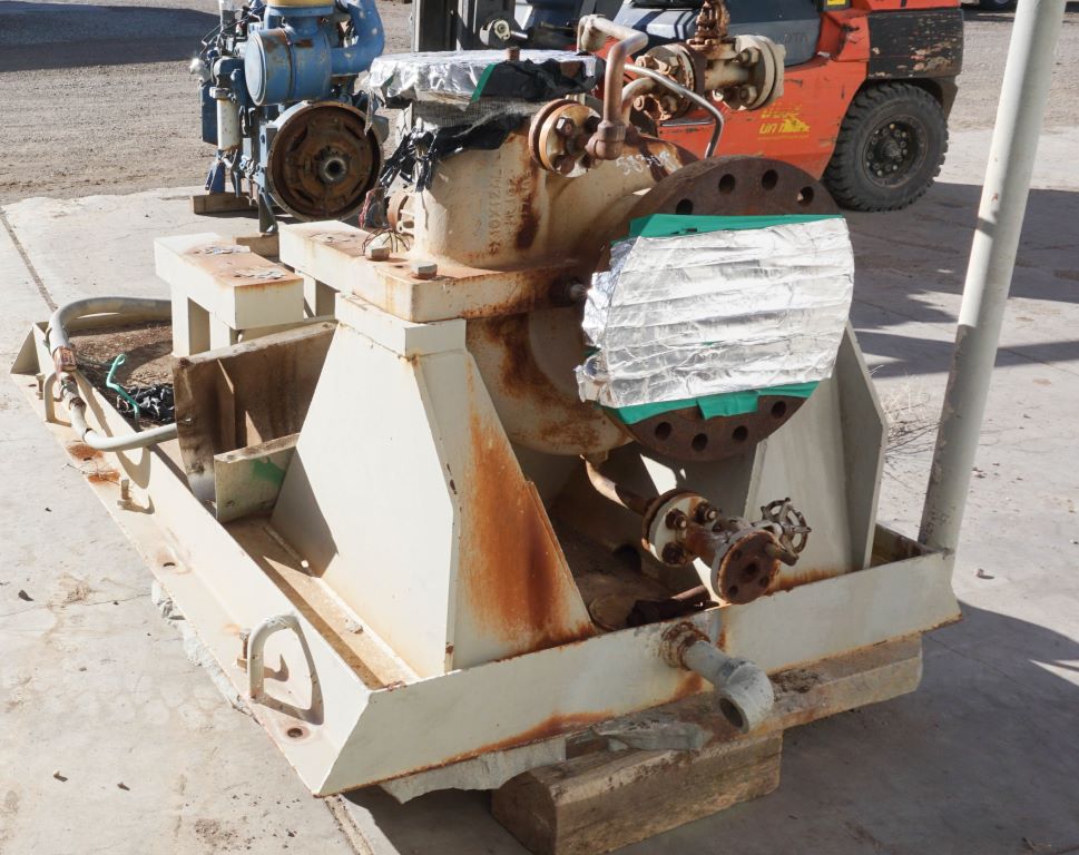 1180 GPM @ 102' TDH, Ingersoll-Rand #6x10x12ALC, Centrifugal Pump, Horz., 1-Stage, 11.25" imp., 10" suction - Image 2