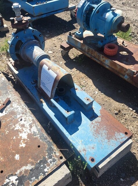 108 GPM @ 75' TDH, Ingersoll-Rand #D814-2x1.5x9, Centrifugal Pump, Horz., 1-Stage, 8.4" imp., 2" suction - Image 4