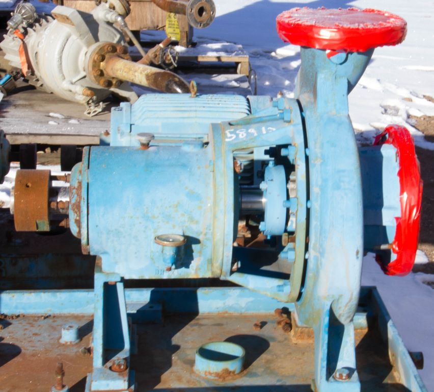 642 GPM @ 229' TDH, Labour #A90-LF-LV-6x8x15, Centrifugal Pump, Horz., 1-Stage, 14.88" imp., 8" suction, 6" - Image 2