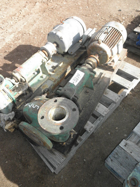 400 GPM @ 72' TDH, Mission #3x4-R11, Centrifugal Pump, Horz., 1-Stage, 8.5" imp., 4" suction, 3" discharge - Image 2