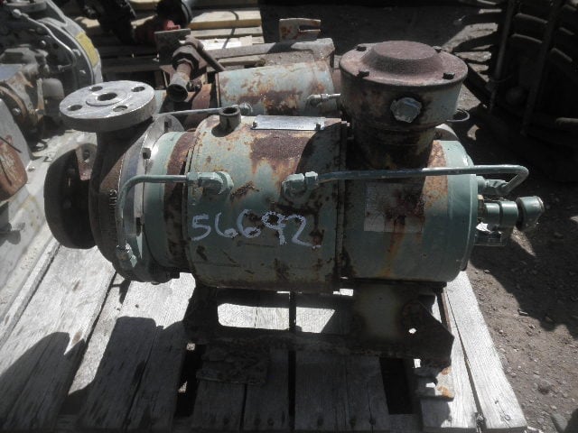 65 GPM @ 167' TDH, Sundyne #HT22C-S1NHT-02D1C, High Temp. Canned Motor Pump, 5.59" imp., 2" suction, 1" - Image 1