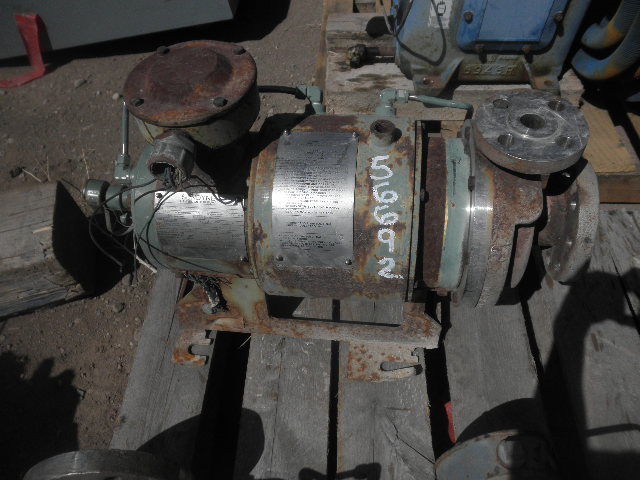 65 GPM @ 167' TDH, Sundyne #HT22C-S1NHT-02D1C, High Temp. Canned Motor Pump, 5.59" imp., 2" suction, 1" - Image 2