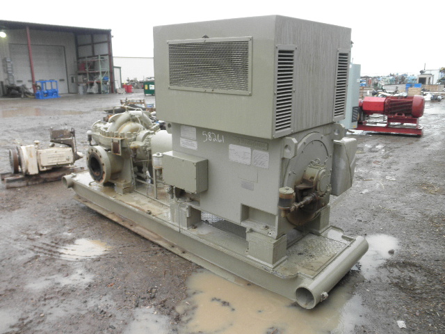2625 GPM @ 485' TDH, United #8-DVS-C, Centrifugal Pump, Horz., 1-Stage, 12" suction, 8" discharge, 3500 RPM - Image 4