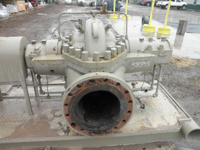 2625 GPM @ 485' TDH, United #8-DVS-C, Centrifugal Pump, Horz., 1-Stage, 12" suction, 8" discharge, 3500 RPM - Image 5