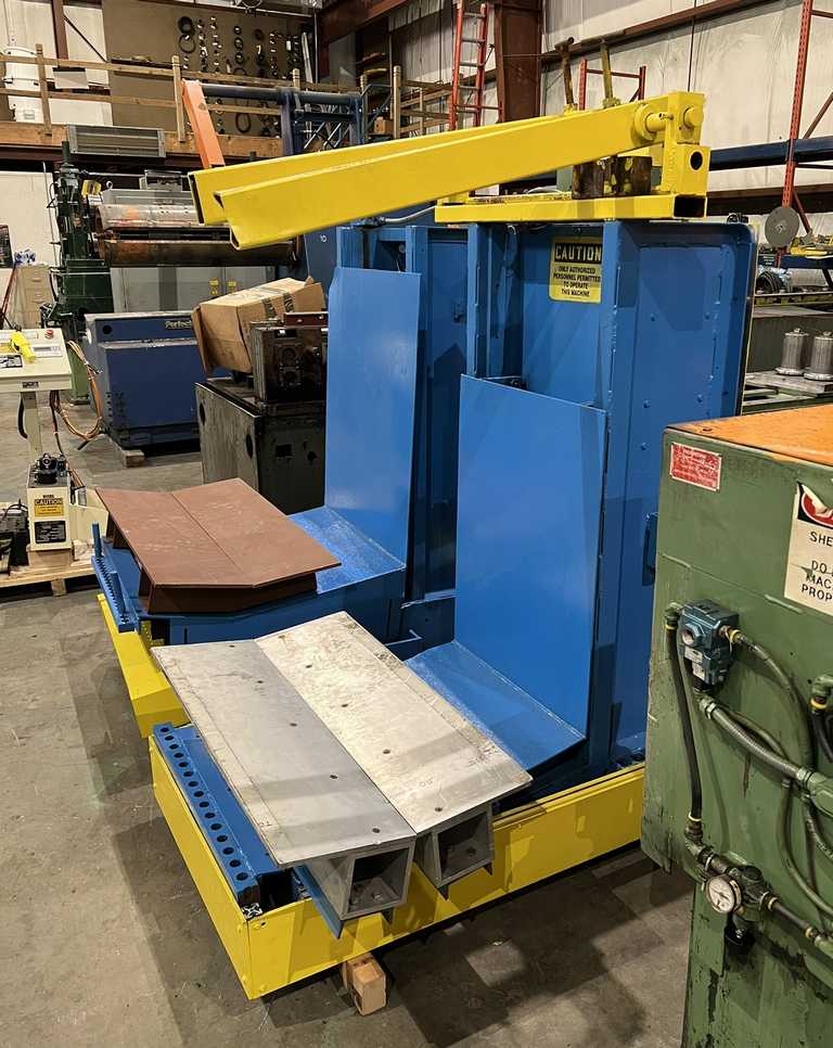 8000 lb. Revolvator, coil car, 48" wide, hand pendant control - Image 1