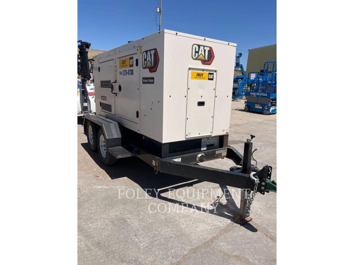 100 KW Caterpillar #XQ125KVA, mobile diesel generator set, 480 Volts, 3-phase, 3-pole, Tier 4F, sound - Image 2