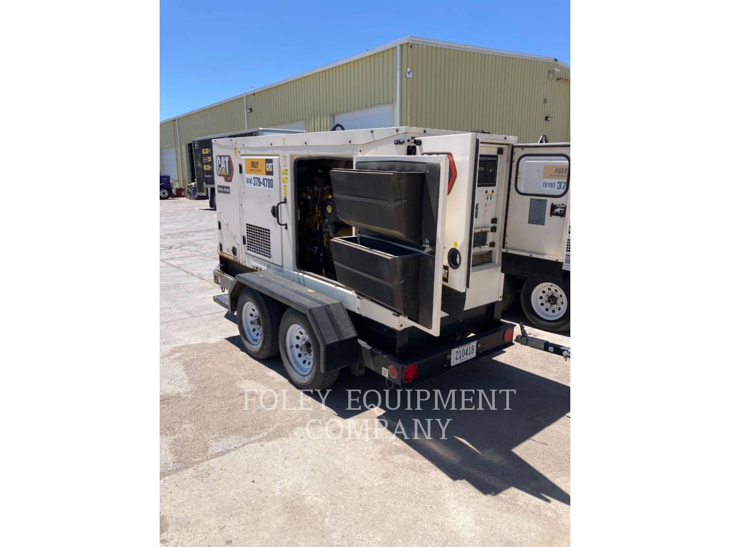 100 KW Caterpillar #XQ125KVA, mobile diesel generator set, 480 Volts, 3-phase, 3-pole, Tier 4F, sound - Image 4