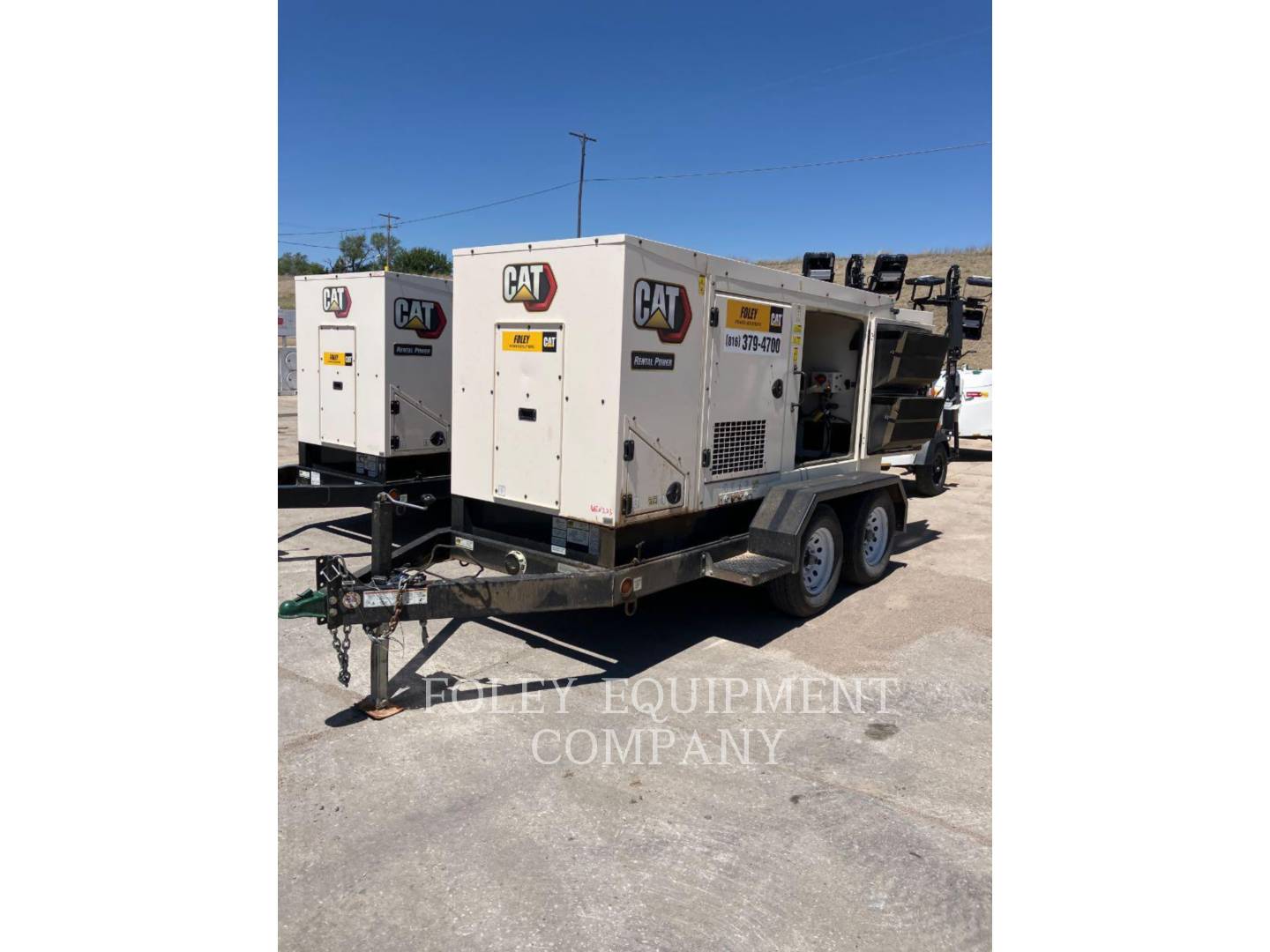 100 KW Caterpillar #XQ125KVA, mobile diesel generator set, 480 Volts, 3-phase, 3-pole, Tier 4F, sound - Image 5