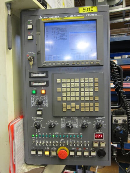 Kitamura MyTrunnion, 5-Axis machining center, Fanuc 16iMB, 32" X, 29.3" Y, 19.7" Z, 20000 RPM, 50 automatic - Image 2