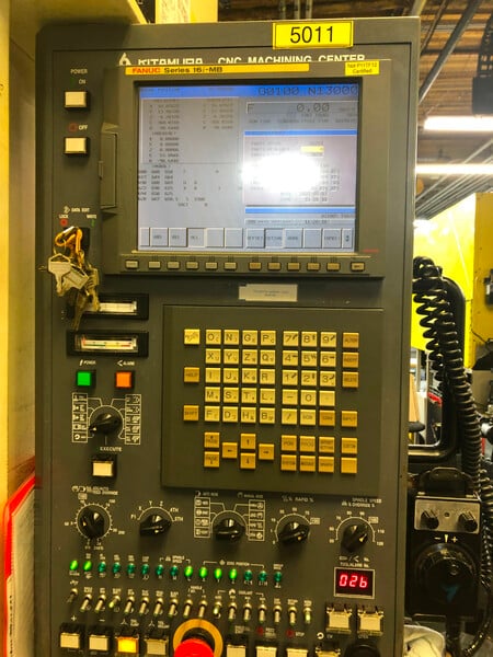 Kitamura MyTrunnion, 5-Axis machining center, Fanuc 16iMB, 32" X, 29.3" Y, 19.7" Z, 20000 RPM, 50 automatic - Image 7