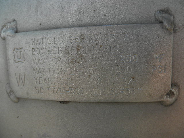 Bowser #842-DR-600CL-FC, cartridge filter, 150 psi @ 250°F - Image 4