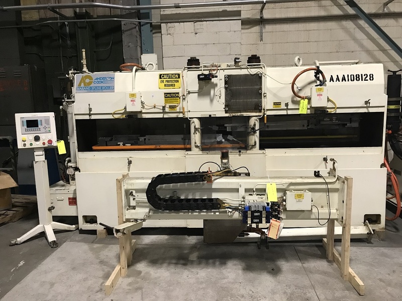 No. 350 Anderson Cook spline roller, 48", Seimens Control, 40 HP motor, 2004 - Image 1
