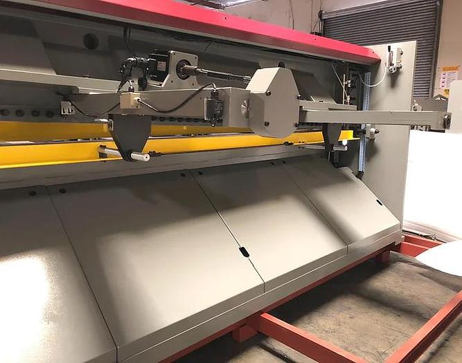 1/4" x 8' GMC #HS-0825E, hydraulic shear, 36" SIKO Back Gauge, 10-15 SPM, (2) 24" front support arms - Image 2