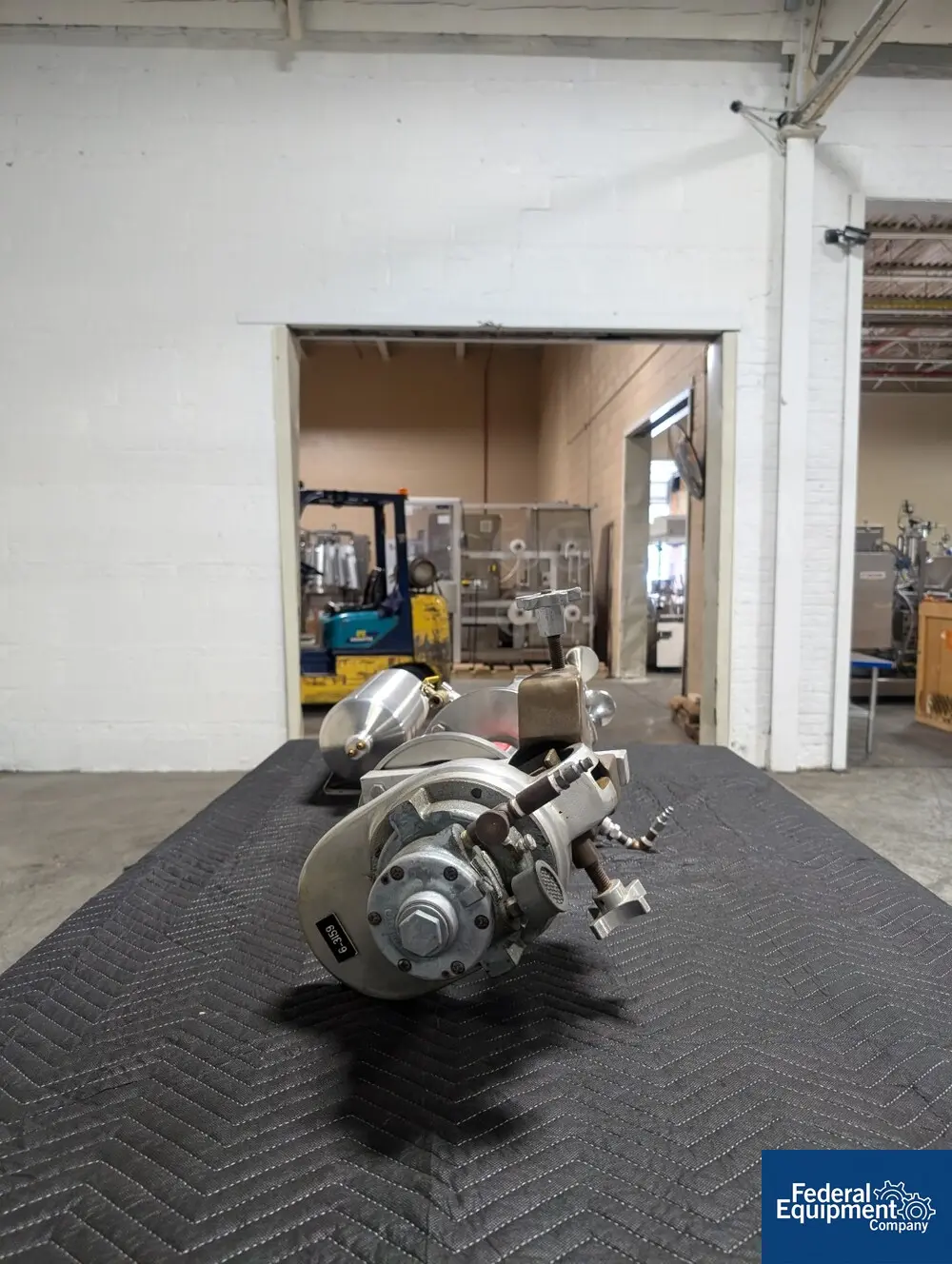 Admix Rotosolve #105RS70SS, Stainless Steel shaft & blade, air operated motor, mechanical seal, S/N 26269-1 - Image 5