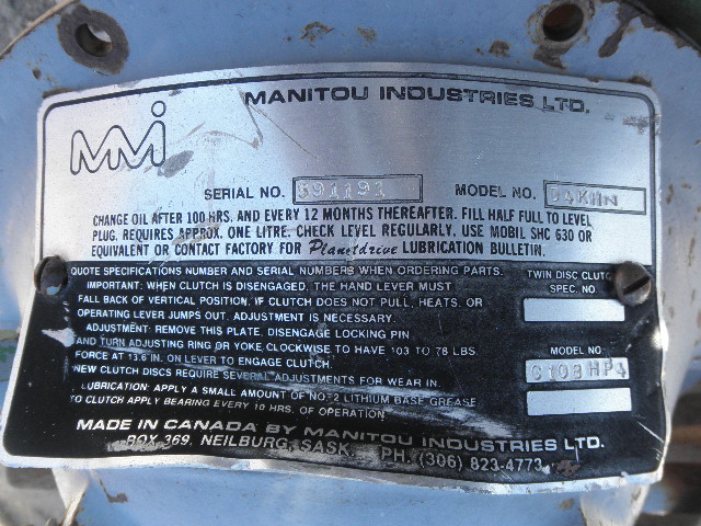 Manitou Industries D4KHN Clutch - Image 4