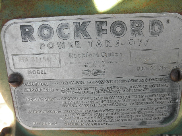 Rockford PTA31194 Clutch - Image 5