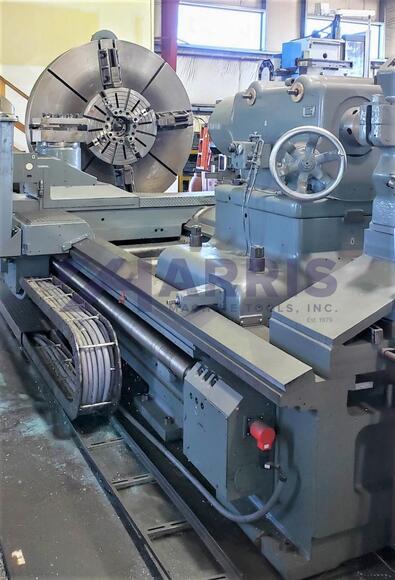 LeBlond #7550, wide bed heavy duty CNC lathe, 75" swing, 120" centers, retrofit/reconditioned, 2017 - Image 6
